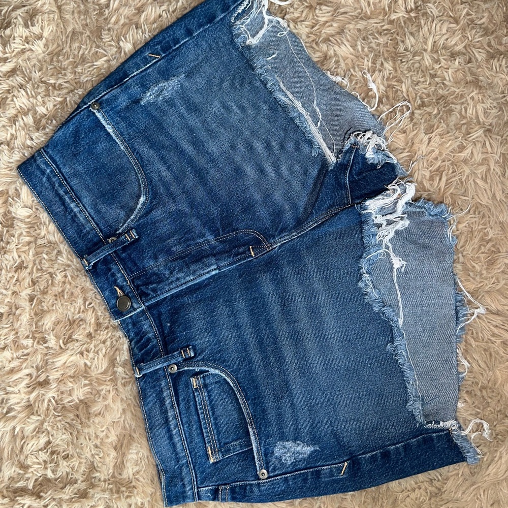 Good American Jean shorts worn once like new